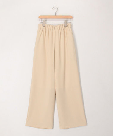 ウエストタックギャザーワイドパンツ