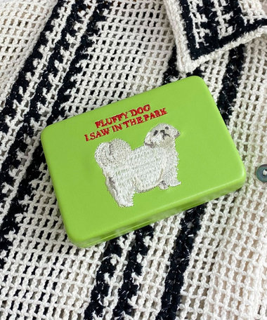 【Jolie Joli/ジョリジョリ】My Favoritte刺しゅうスクエアケース