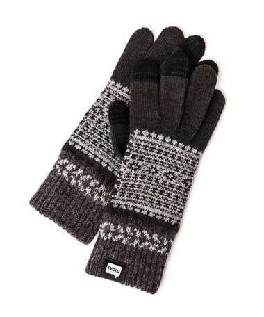 ［WEB限定 SPECIAL SALE！］【EVOLG/エヴォログ】FLEUR ニットグローブ LET2365