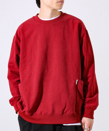 【ディテールで差がつく】バックステッチサイドポケットスウェット