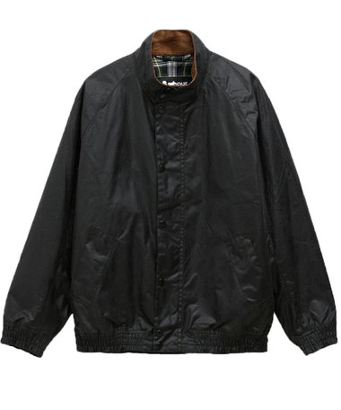 【BARBOUR】【TRANSPORT / トランスポート】スタンドカラー ワックスブルゾン
