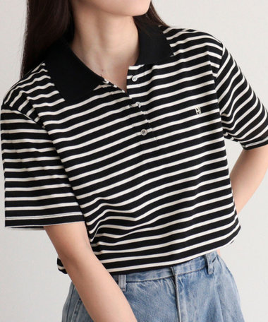 FR刺しゅうCOTTONポロシャツ