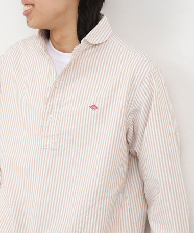 【DANTON/ダントン】ROUND COLLAR P/O SHIRT（DT-B0282 OXP）