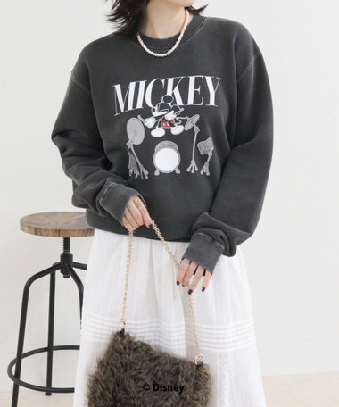 【GOOD ROCK SPEED/グッドロックスピード】MICKEYクルーネックプルオーバー