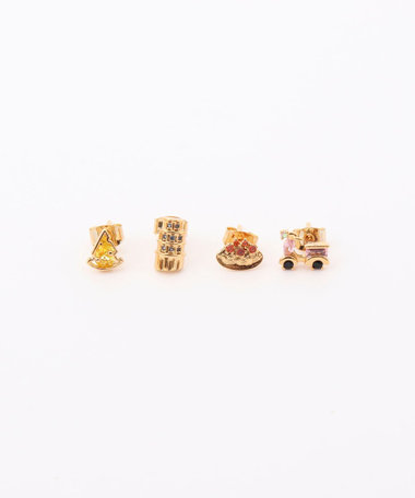 【GIRLS CREW/ガールズクルー】Ciao Bella Earring stud set-P