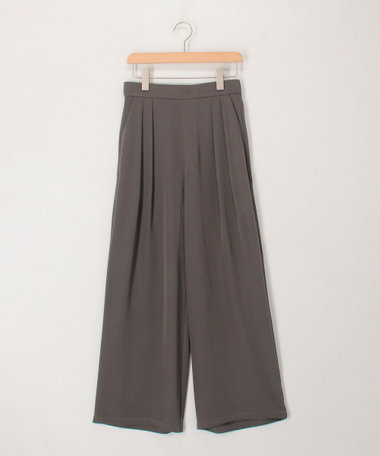タックワイドパンツ