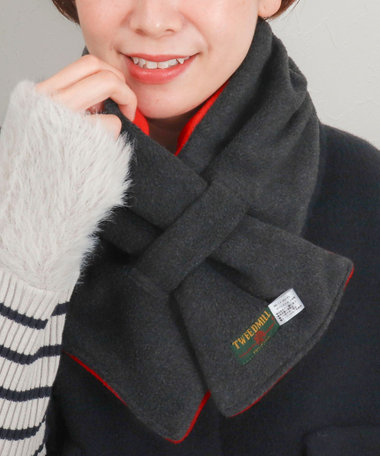 【TWEEDMILL】別注フリース差し込みマフラー