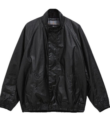 【BARBOUR】【TRANSPORT / トランスポート】スタンドカラー ワックスブルゾン