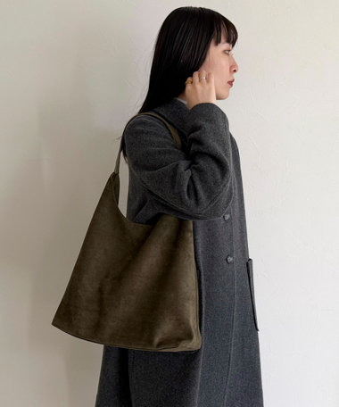 ［WEB限定 SPECIAL SALE！］フェイクスエードトライアングルバッグ