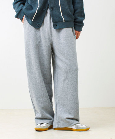 【DISCUSS】裏毛ワイドスウェットパンツ