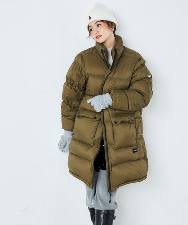⭐ほぼ新品【TAION×fredy emue】ボリュームダウンコート　S タン TAION×fredy emue】PACKABLE 別注ボリュームダウンコート（4