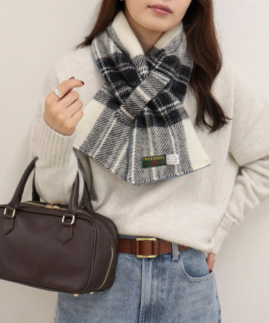 【TWEEDMILL/ツイードミル】別注カラーウール×フリースリバーマフラー