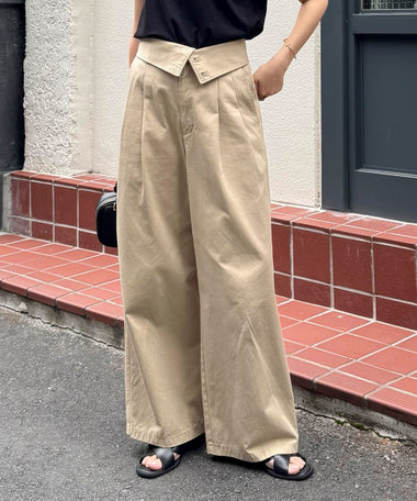 値下fredy repit 麻リネンワイドイージーパンツ ノーリーズフレディ４枚 値下fredy repit 麻リネンワイドイージーパンツ ノーリーズ
