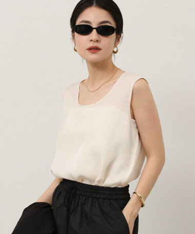 【MAQWEL/マクウェル】オーバルサングラス