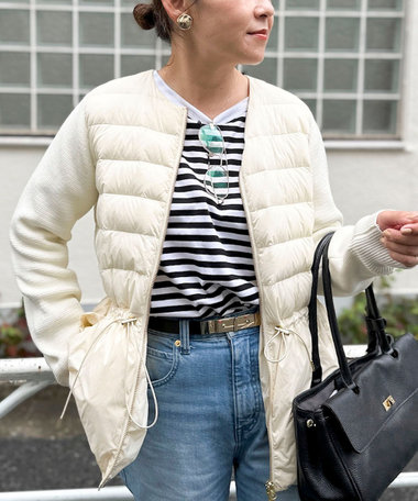 【美品】NOLLEY'S 撥水ショール風ダウンジャケット ダウンコート｜ジャケット/アウター｜NOLLEY'S MALL（ノーリーズ