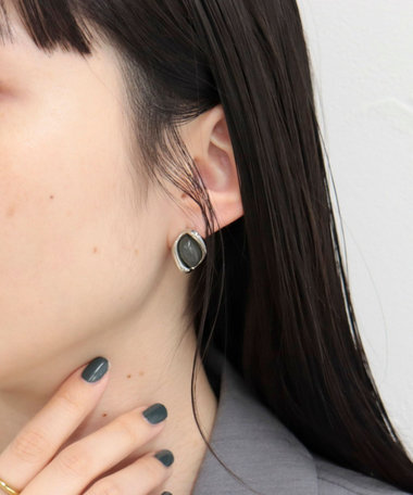 カラーメタルカバーピアス