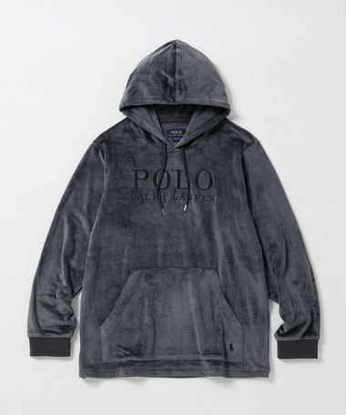 【POLO RALPH LAUREN】POLO VELOUR HOODIE