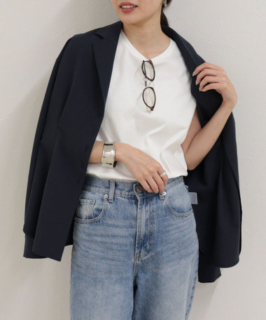 シルケットスムースフレンチTシャツ