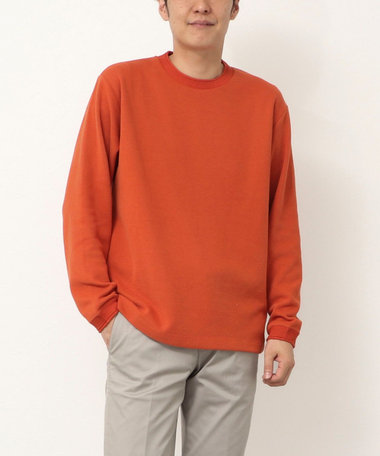 サカリバ　ロールクルーネック　ロンT