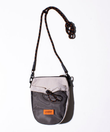 ［WEB限定 SPECIAL PRICE！］【UNIVERSAL OVERALL】フロントメッシュ ザイルミニショルダーバッグ