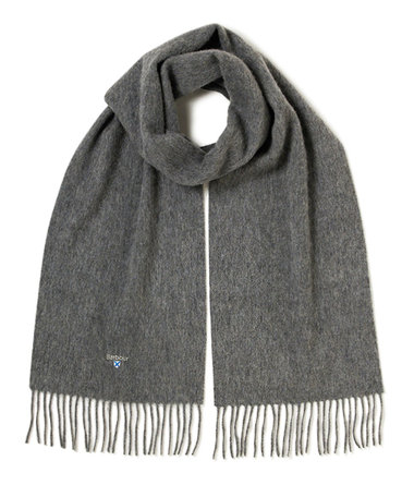 【BARBOUR/バブアー】PLAIN LAMBSWOOL SCARF