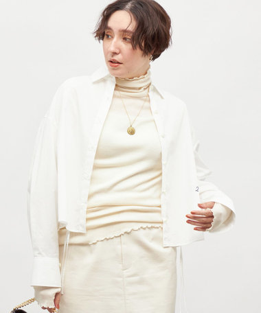 ノーリーズ 24SS リネン2WAY shortシャツ リネン100 ベージュ リネン2WAYショートシャツ｜MOVIE詳細｜NOLLEY'S MALL