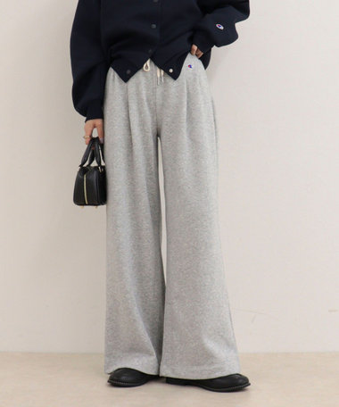 ［FREDY＆GLOSTER限定 TIME SALE！］【Champion/チャンピオン】WIDE SWEATPANTS