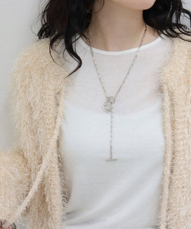 マンテルコインY字ネックレス