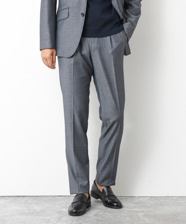 RENOL グレー ワイドパンツ　スラックス 受注制【RENOL】deform wide slacks (2color) | OUR BRAND,RENOL