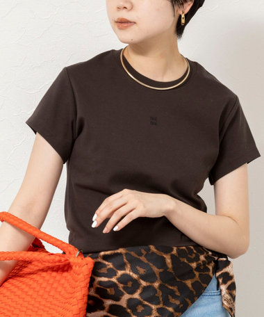 【nolnol/ノルノル】ウォッシャブルクルーネックTee