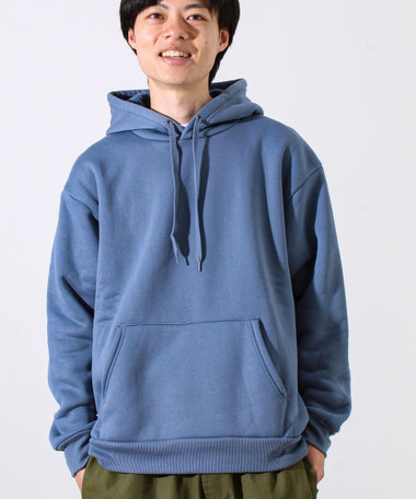 【カルボアシリーズ】UNISEX ワイドプルオーバーパーカー