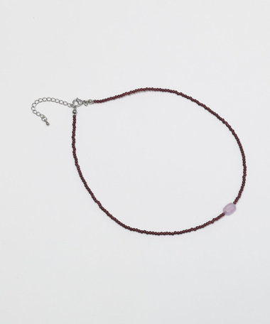 【MAQWEL/マクウェル】ミニビーズネックレス
