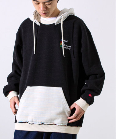 Dim Moire ホワイトパーカー シアーダンボールパーカー｜TOPS｜レディースファッション通販の