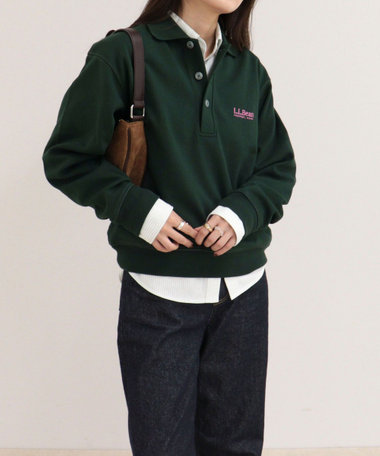 【L.L.Bean/エル・エル・ビーン】Portage Polo Sweatshirt