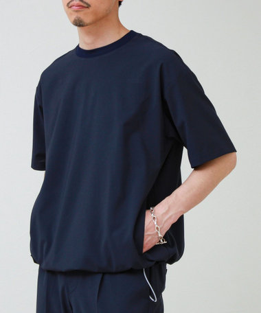 【COOLMAX/セットアップ着用可能】ポリトロプルオーバーTシャツ