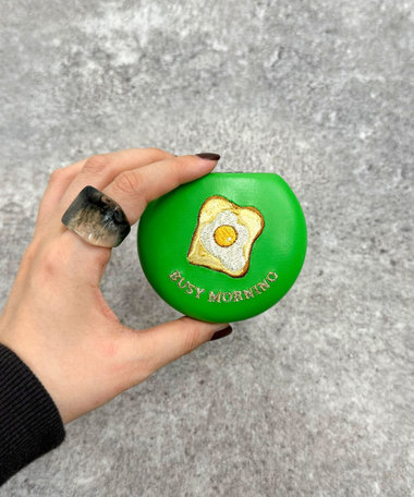 【Jolie Joli/ジョリジョリ】キャリング刺繍ラウンドケース