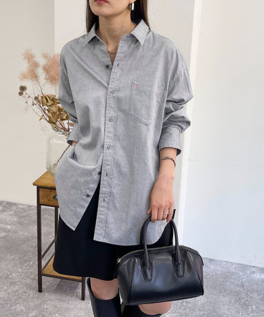 FR刺繍ベーシックシャツ