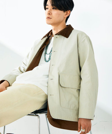 【春の本命アウター】ハンティングブルゾン