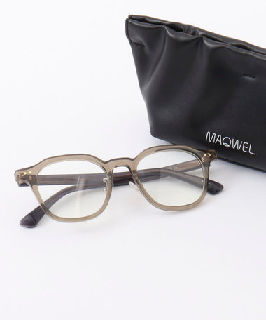 【MAQWEL/マクウェル】ボストンフレームグラス