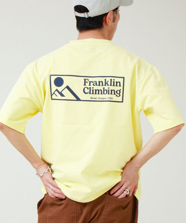【Franklin Climbing】FLEXIBLE TECH-LOGO TEE