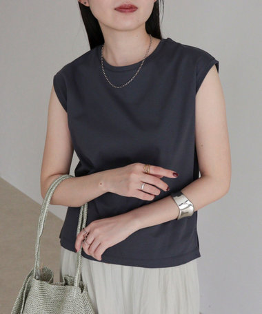 シルケットスムースフレンチTシャツ