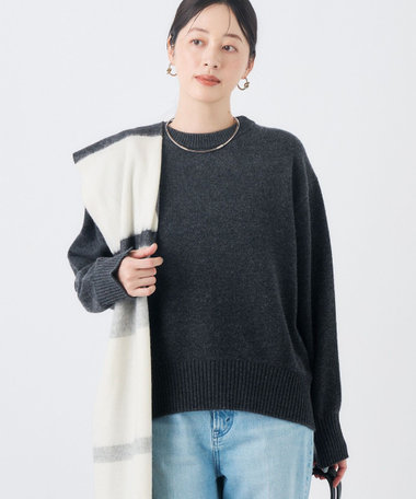 【WEB＆店舗限定カラーあり】MUSICクルーネックプルオーバー