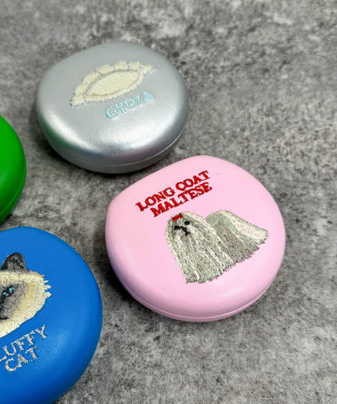 【Jolie Joli/ジョリジョリ】キャリング刺繍ラウンドケース