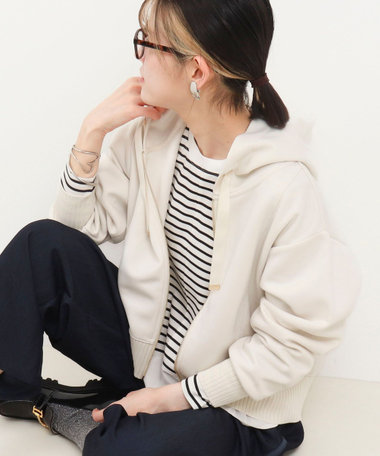 《セットアップ対応》軽量ボンディングパーカー