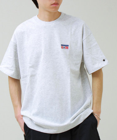 【CONVERSE】プレートロゴ 半袖Tシャツ