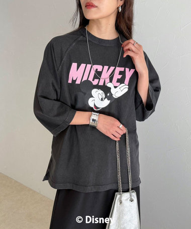 【GOOD ROCK SPEED】MICKEY ７分袖Tシャツ