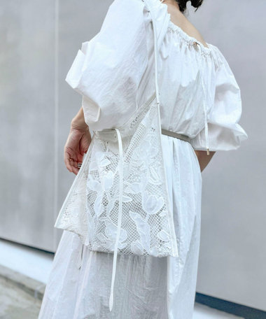 【DeMAKER/ディメーカー】 レースワンショルダーバッグ