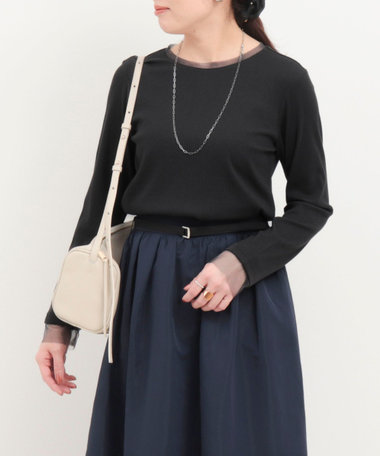 ラメテレコ×チュールロンT