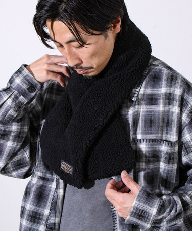 【PENDLETON】別注 HARDING 差し込みボアマフラー