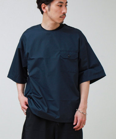 【TAION / タイオン】ノンダウン ミリタリー ハーフスリーブカットソー